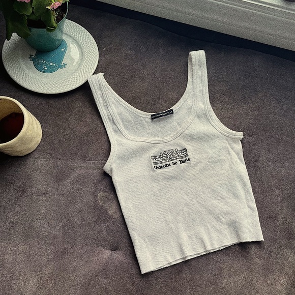 Brandy Melville Tops - Brandy Melville Chateau de Paris Tank